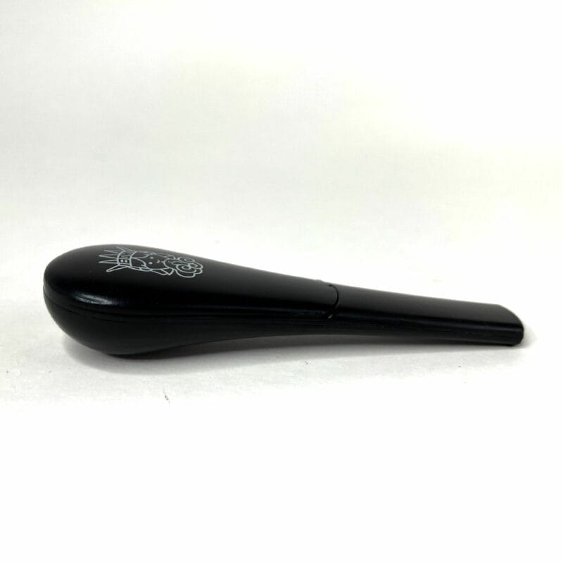 Pocket Pipe with Magnetic Cover - Black