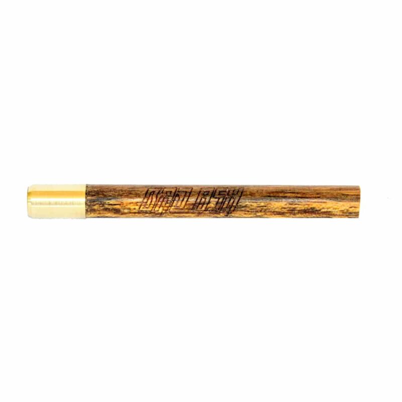 Bacote Brass Tip Wood One Hitter Bat | Dugout Bat