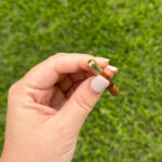Mini One Hitter Pipe | African Mahogany