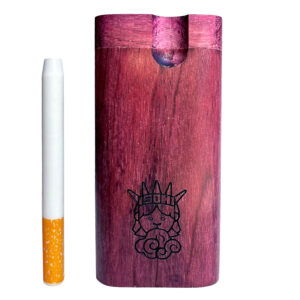 Weed Dugout One hitter made with Purple Heart Wood and Twist Top