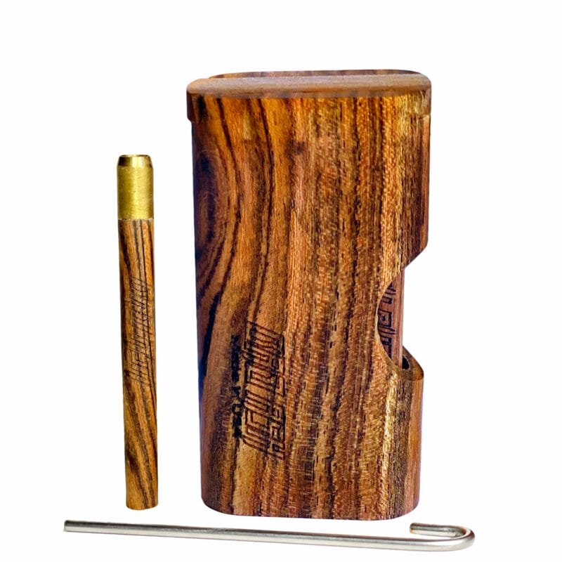 Sliding Wooden Dugout - Bocote Wood | Best One Hitters, Dugouts, & Pocket Pipes
