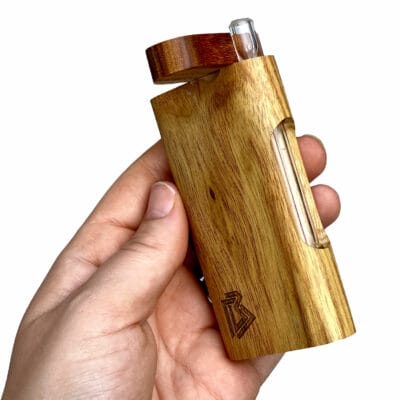 Locking Wooden Dugout - Canary Wood