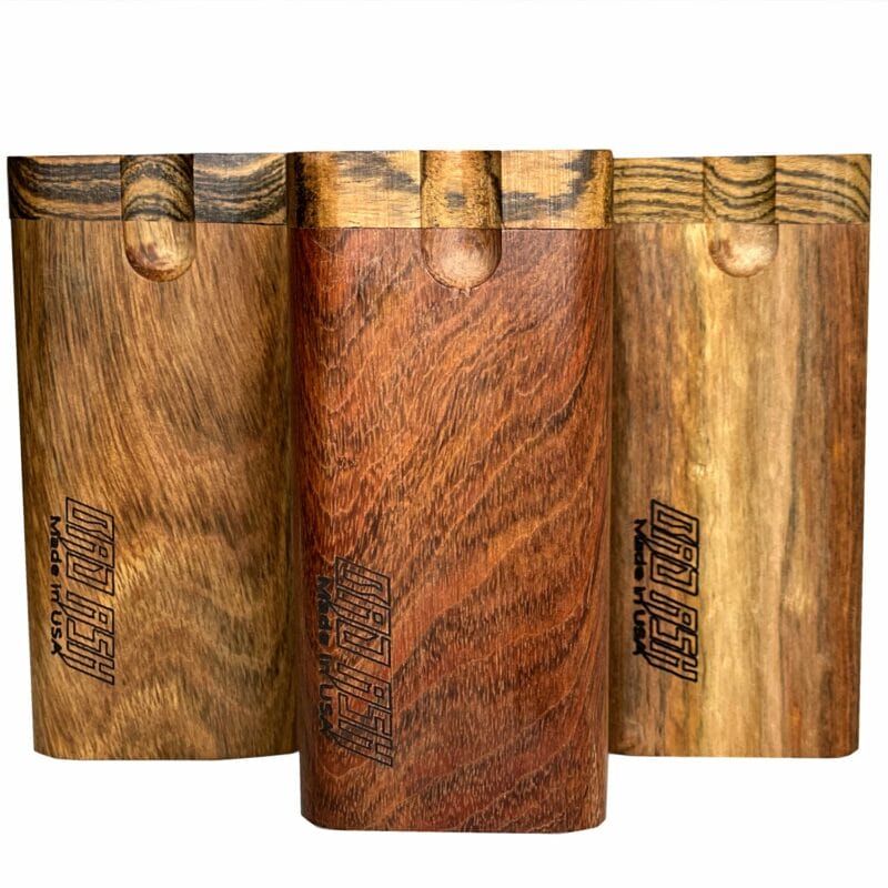 Mini Classic Wooden Dugout - Chechen & Bocote Wood | Best One Hitters, Dugouts, & Pocket Pipes