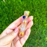 Mini Glass Chillum Pipe | Best One Hitters