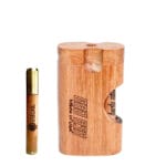Best Mahogany Wooden Dugout with Wood Dugout Pipe