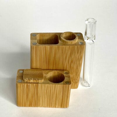 One Hitter Dugout & Glass Pipe - Modern