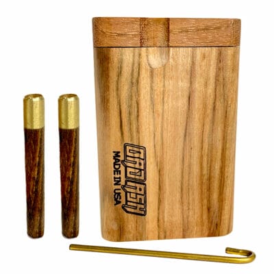 Double Pipe Wooden Dugout - Chechen Wood