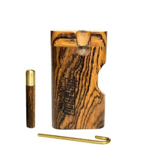 Mini Locking Wooden Dugout - Bocote Wood
