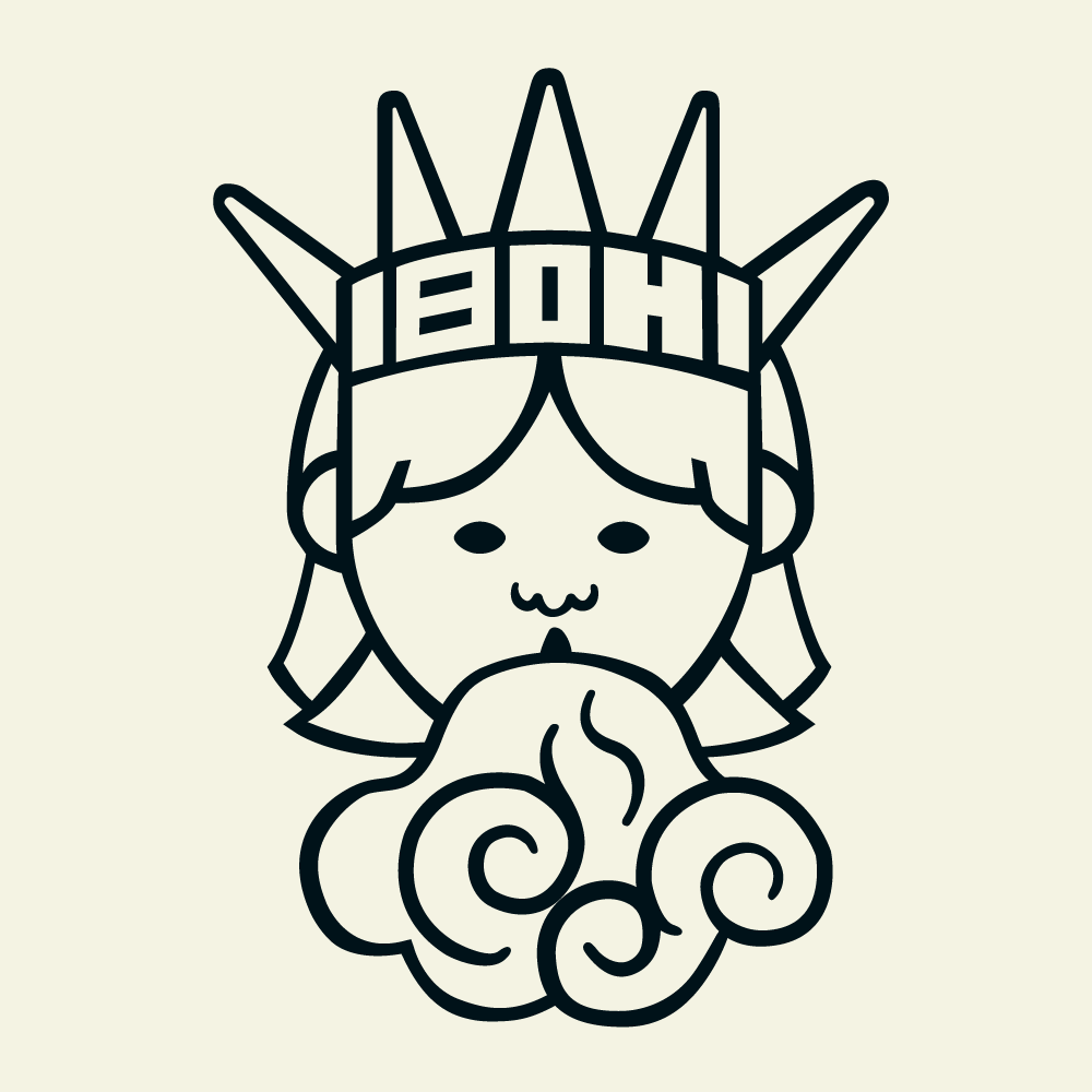 Best One Hitters Logo Brand Mark Social