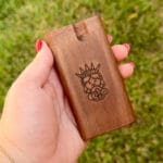 Dugout Box Best One Hitters Walnut