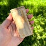 Natural Wood Dugout for Weed | Best One Hitters