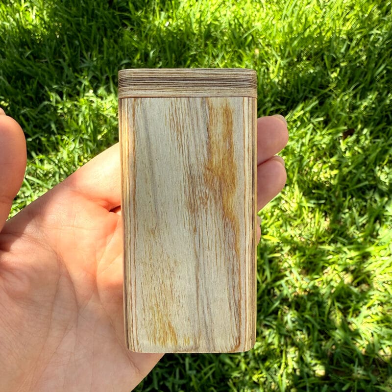 Natural Wood Dugout for Weed | Best One Hitters