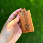 Weed Dugout One HItter with Poker and Wood Pipe | Best One Hitters