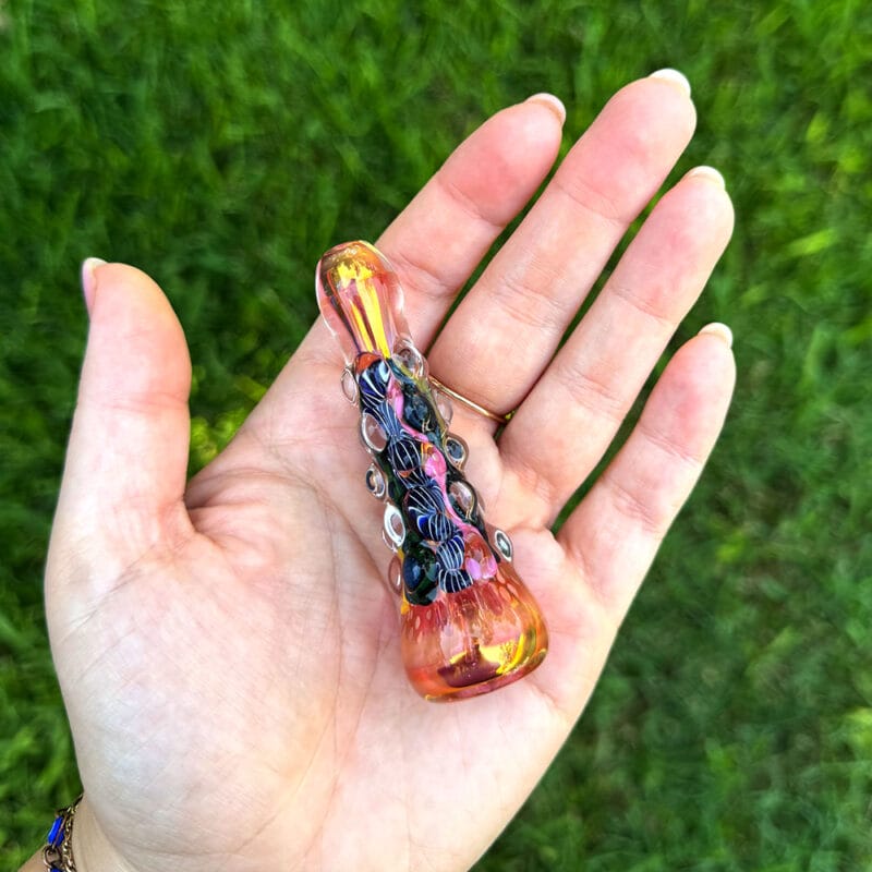 Thick Glass Chillum Pipe | Best One Hitters